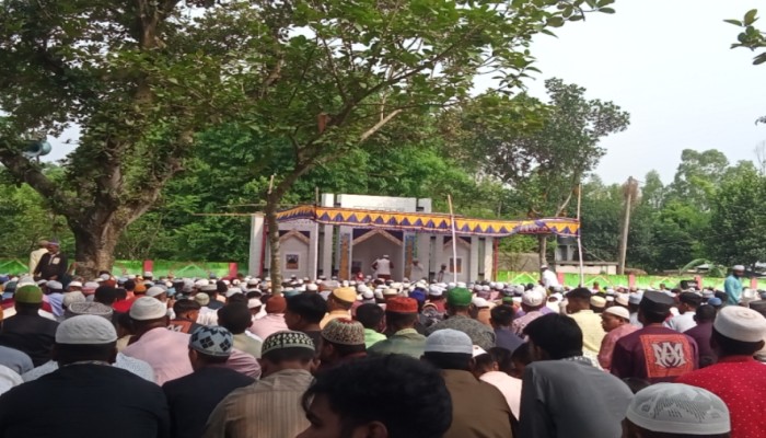 হরিপুরে যথাযথ মর্যাদায় পবিত্র ঈদুল আজহা উদযাপিত
