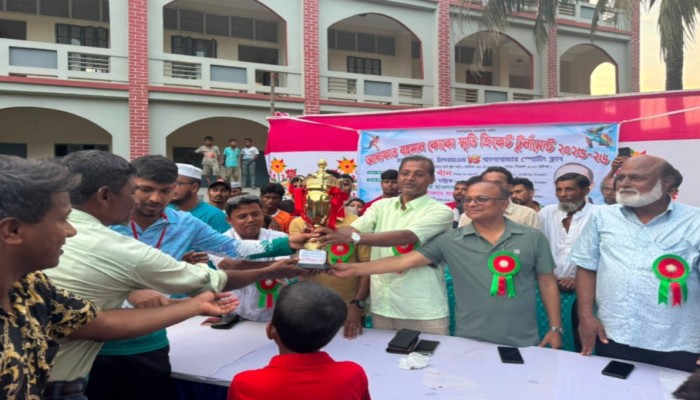 বানারীপাড়ায় আরাফাত রহমান কোকো টুর্নামেন্টে ইন্দেরহাওলা যুব প্রগতি সংঘ চ্যাম্পিয়ন