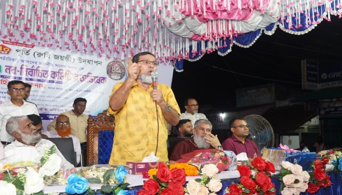 সান্তাহার প্রেসক্লাবের ৪০ বছর পূর্তি উপলক্ষে বর্ণাঢ্য রুবি জয়ন্তী উদযাপন