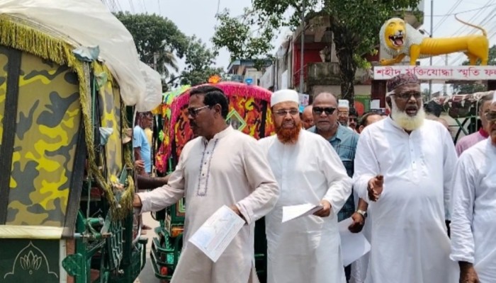 জুলাই সনদ নিয়ে অপপ্রচারের বিরুদ্ধে কুড়িগ্রামে জেলা বিএনপির লিফলেট বিতরণ