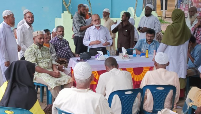 ​বাকেরগঞ্জের চরামদ্দিতে ফ্রি চক্ষু ক্যাম্প অনুষ্ঠিত