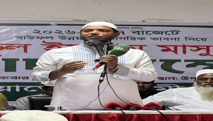 বাজেট আলোচনায় জনগণের মতামত সংগ্রহ করলেন ড. শফিকুল ইসলাম মাসুদ এমপি