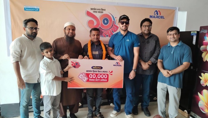 মার্সেল ফ্রিজ কিনেই ৫০ হাজার টাকার ক্যাশ ভাউচার, উচ্ছ্বসিত মির্জাপুরের দিপঙ্কর