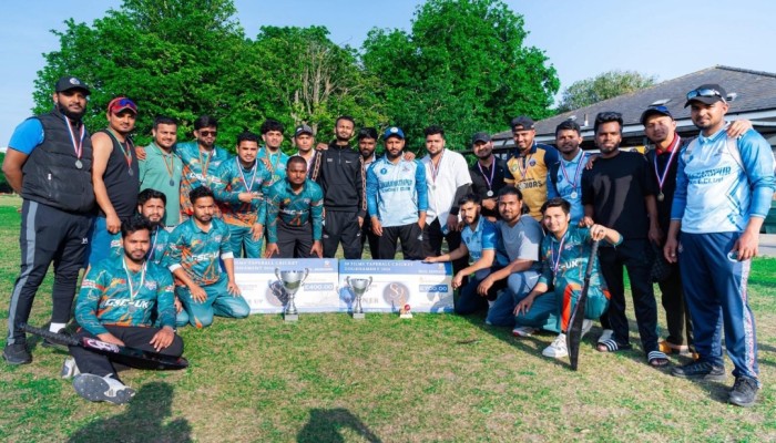 পূর্ব লন্ডনে এস৯ ফিল্মস টেপ বল ক্রিকেট টুর্নামেন্ট অনুষ্ঠিত, যৌথ চ্যাম্পিয়ন গোয়াইনঘাট স্পোর্টস ও জগন্নাথপুর সিসি