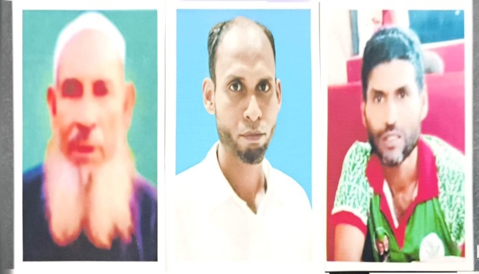 উজিরপুরের জমি দখলকারী  তিনজন কারাগারে