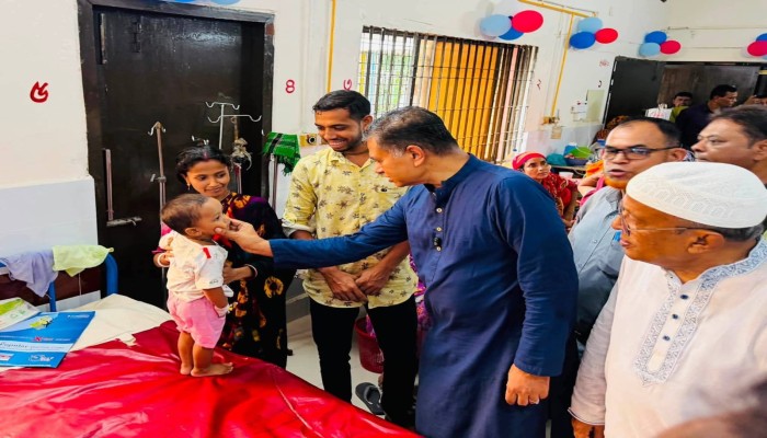 ব্রাহ্মণবাড়িয়া হাসপাতাল ৫০০ শয্যায় উন্নীতের আশ্বাস দিলেন এমপি শ্যামল
