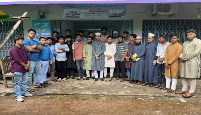 নিরাপদ সীমান্ত আন্দোলন টেকনাফ–উখিয়ার ১১তম দিনের কর্মসূচি হিসেবে ছাত্রসংগঠনের ঊর্ধ্বতন প্রতিনিধিদের সঙ্গে এক মতবিনিময় সভা