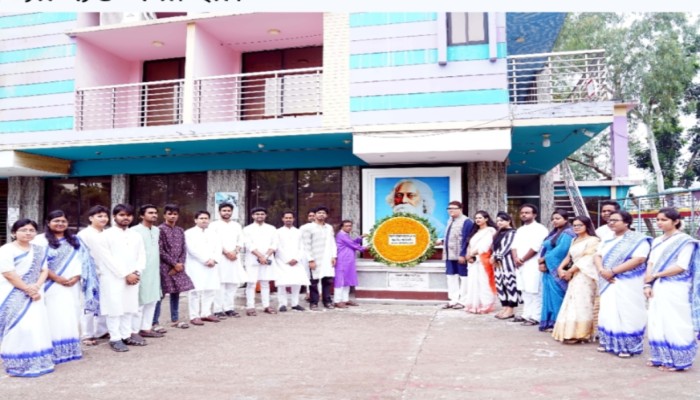 রবীন্দ্র বিশ্ববিদ্যালয়ে বিশ্বকবি রবীন্দ্রনাথ ঠাকুরের ৮৫তম মহাপ্রয়াণ দিবস পালিত