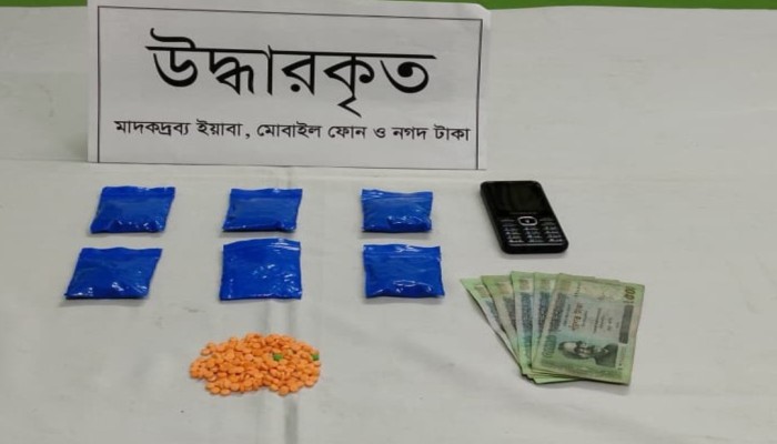 রাজবাড়ীর গোয়ালন্দঘাট এলাকা হতে প্রায় ৩ লক্ষ ৯০ হাজার টাকা মূল্যমানের ১৩০০ পিস ইয়াবা’সহ ০১ জন মাদক ব্যবসায়ী’কে গ্রেফতার করেছে র‌্যাব-১০।