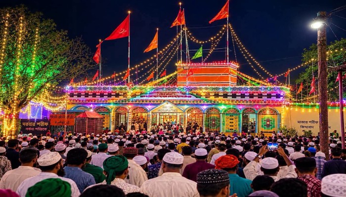 খড়মপুর কেল্লা শহীদ (রহ.)-এর ওরশ মোবারক ঘিরে ভক্তদের ঢল