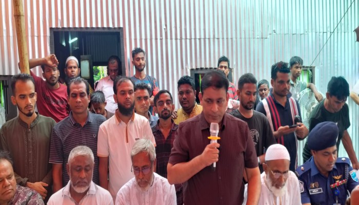 বিএনপির দুর্দিনে মাদারীপুর জেলার সম্মান রাখায় ইউপি চেয়ারম্যানের প্রশংসা করেন - এমপি  তালুকদার খোকন