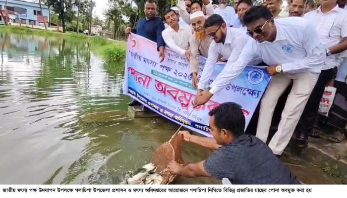 গলাচিপায় জাতীয় মৎস্য পক্ষ ২০২৬ উদযাপিত