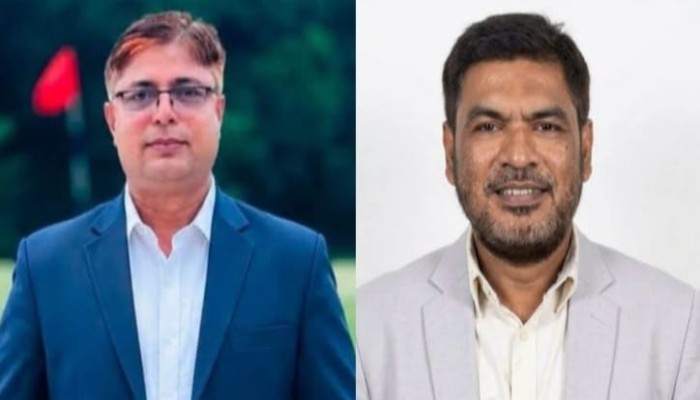 বানারীপাড়া বন্দর বাজার ব্যবসায়ী পরিচালনা কমিটির সভাপতি রিপন সম্পাদক সুমন