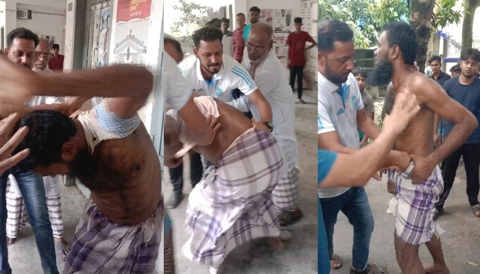 গৌরনদীতে  ই'য়াবা ক্রেতাকে এলাকাবাসীর গণধোলাই