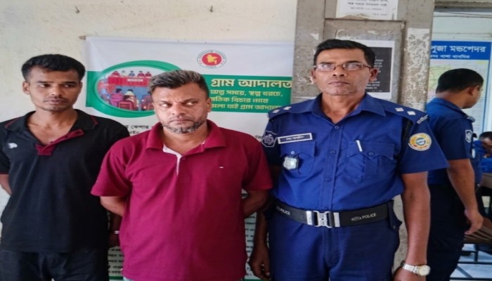 আগৈলঝাড়ায়  আ'ত্মহ'ত্যার প্ররোচনার মা'মলায় ইউপি সদস্য গ্রে'প্তার