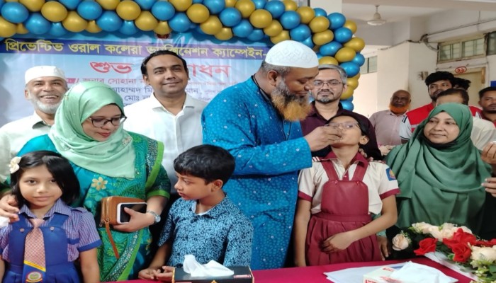 ‎হোসেনপুরে কলেরা ভ্যাকসিনেশন ক্যাম্পেইন-২০২৬ উদ্বোধন