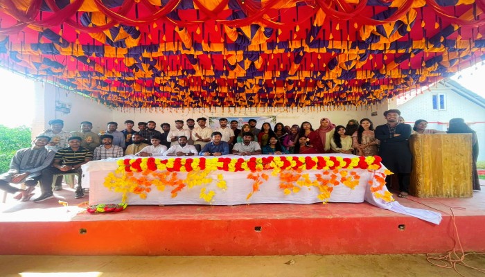 কুবিস্থ নরসিংদী জেলা ছাত্র কল্যাণ পরিষদের নবীন বরণ অনুষ্ঠিত