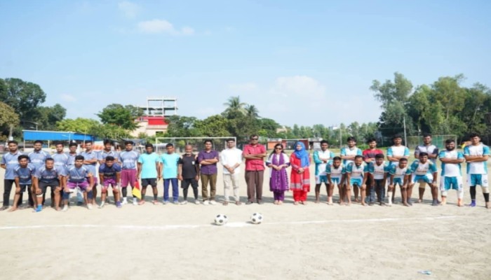 রবীন্দ্র বিশ্ববিদ্যালয়ের বাংলা বিভাগের ফুটবল টুর্নামেন্টের ফাইনাল অনুষ্ঠিত