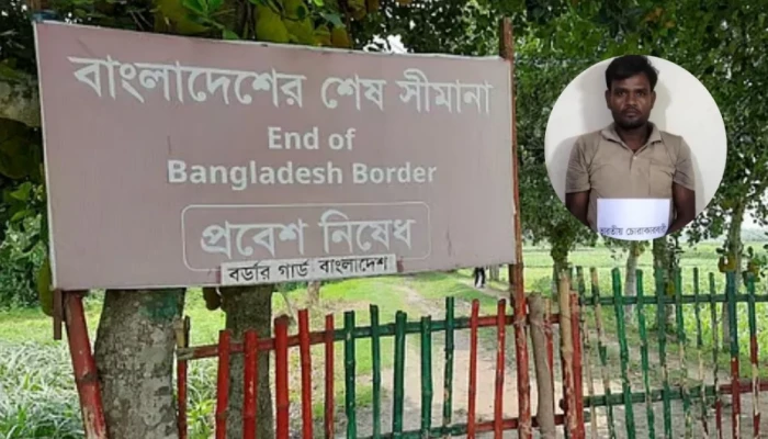বিজিবিকে লক্ষ্য করে গু'লি, ভারতীয় নাগরিক আটক