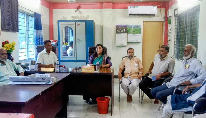 কেন্দুয়ায় সাংবাদিকদের সঙ্গে ইউএনওর ম'তবিনিময়
