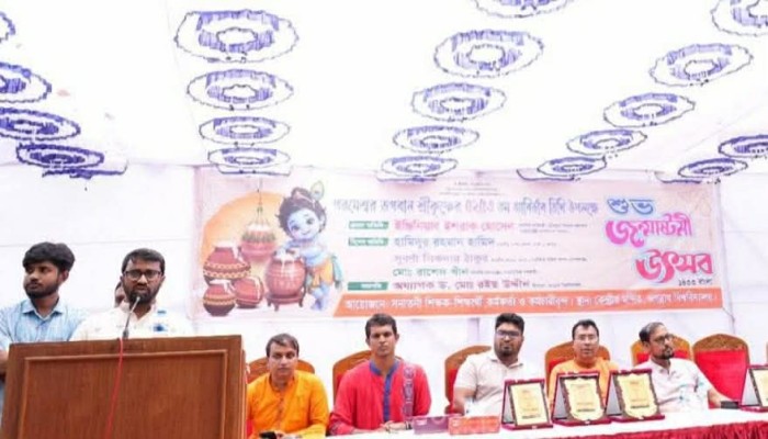জনগণের ভোটে নির্বাচিত বর্তমান প্রধানমন্ত্রী একজন অসাম্প্রদায়িক নেতা : রাশেদ খাঁন