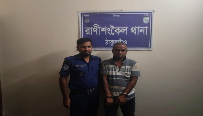 রাণীশংকৈলে অটো ছি'নতা'ই, দেড় ঘণ্টায় উ'দ্ধার; ছু'রিসহ যুবক আ'টক