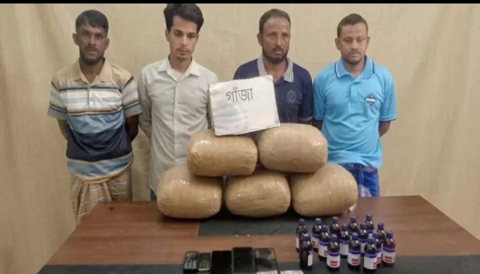 কুড়িগ্রামে র‍্যাবের মা'দকবি'রোধী অ'ভিযানে গ্রে'ফতার ৪
