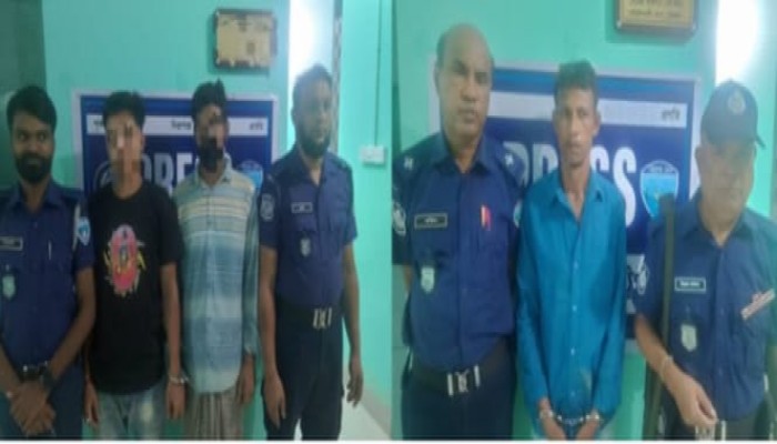 বোয়ালখালীতে পৃথক অ'ভিযানে গ্রে'প্তার ৩ জন